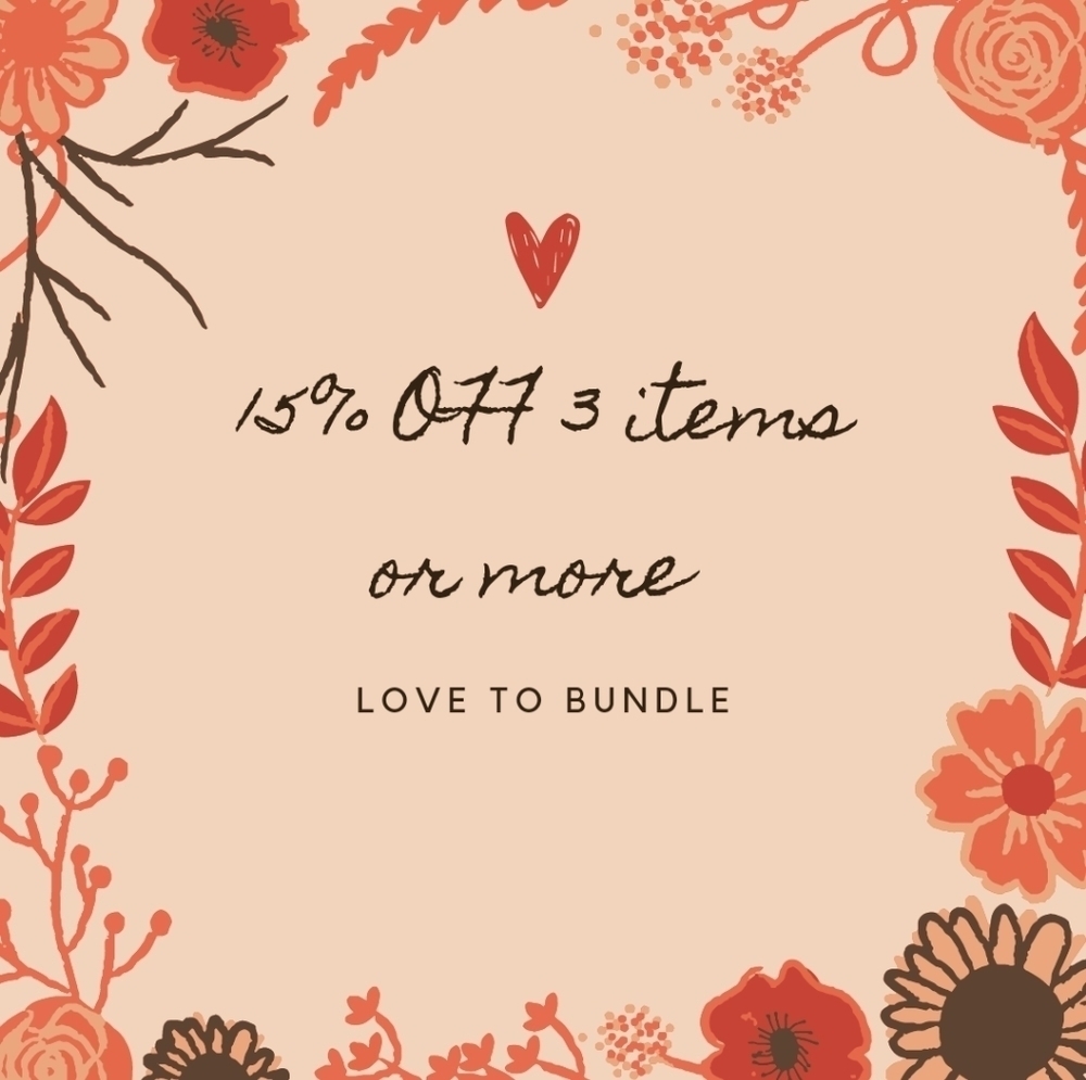 15% Off 3 or more items